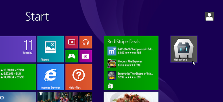 ملف:win8 sdk runHome.png